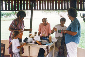 Milena, Derek, Fiona and Angie