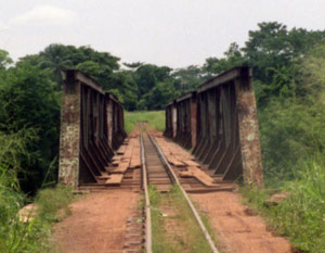 A scary bridge